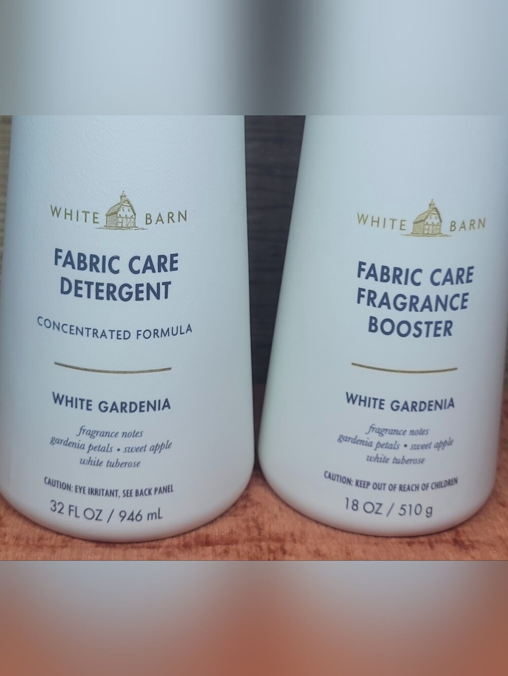 Bath & Body Works White Gardenia Fabric Care Set, Detergent & Fragrance Booster - Picture 2 of 11